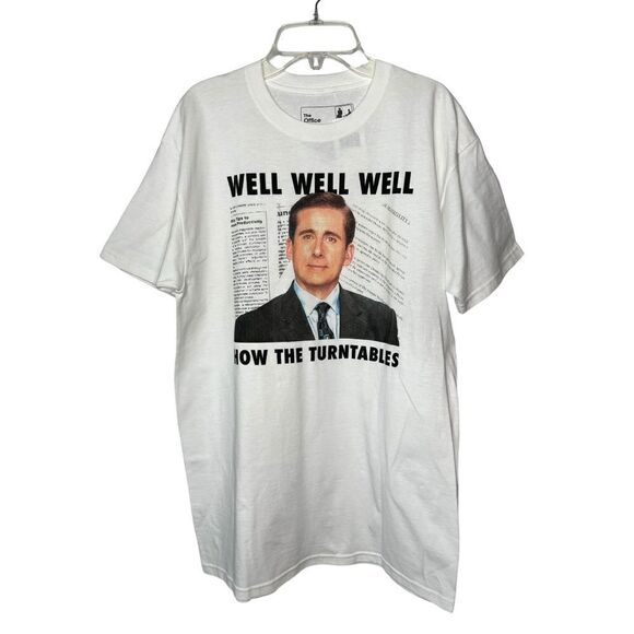 The Office How The Turntables Graphic Tee NWT M - Picture 1 of 4